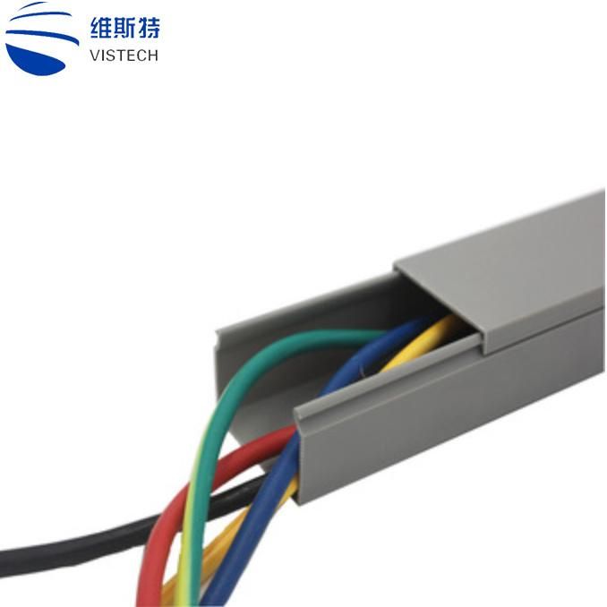 PVC Material Cable Trunking / Network Cable Trunking