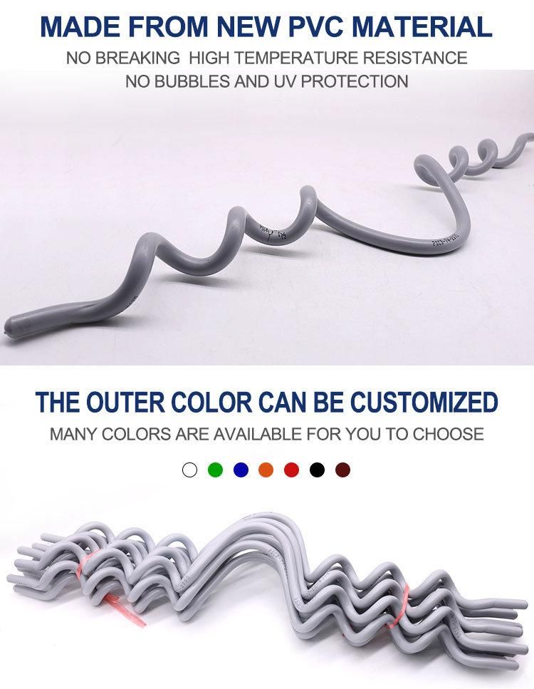 Insulator Tie PVC Plastic Side Tie