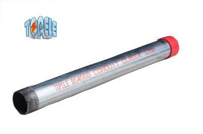 Hot Sell BS 4568 / BS 31 Hot DIP Galvanized Metal Conduit Pipe with Coupling and Cap