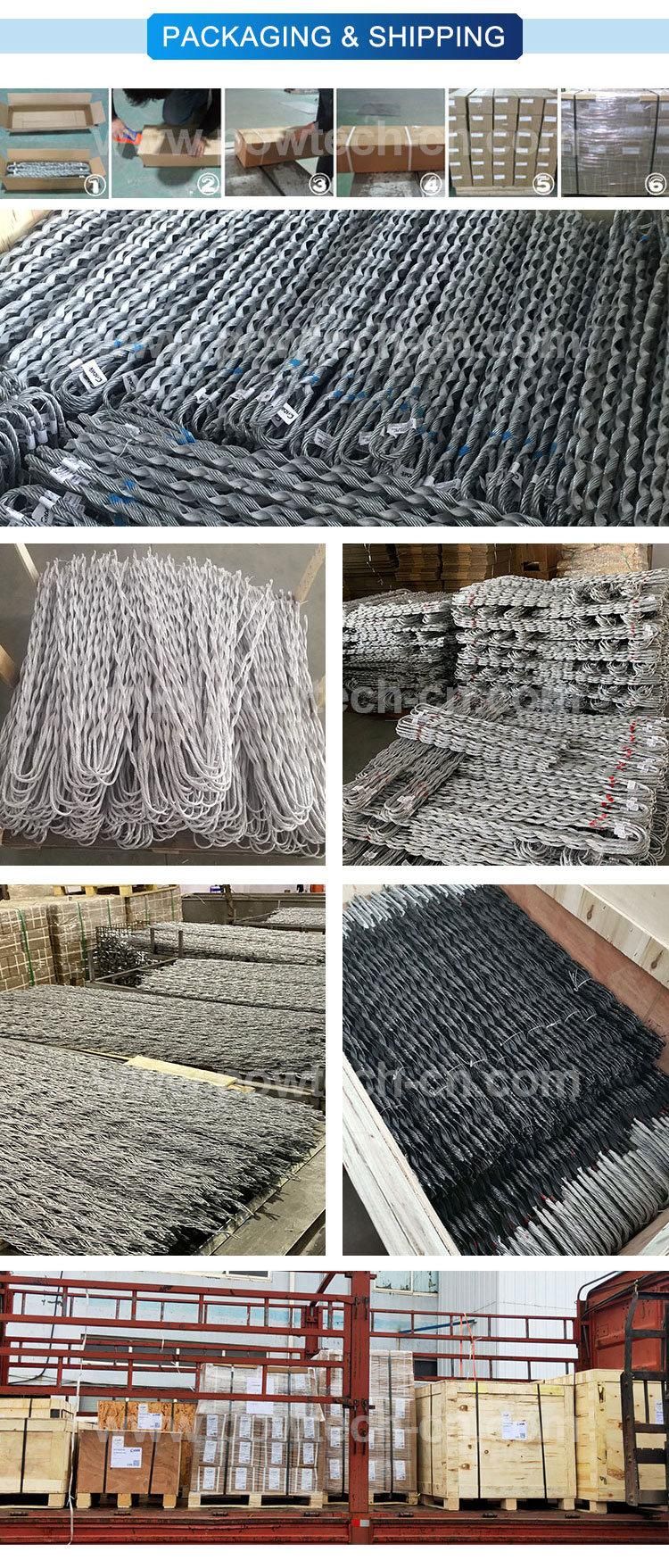 High Quality Preformed Dead End Guy Grip for ADSS or Opgw Cable Strain Tension Cable Clamp for Cable Accessories