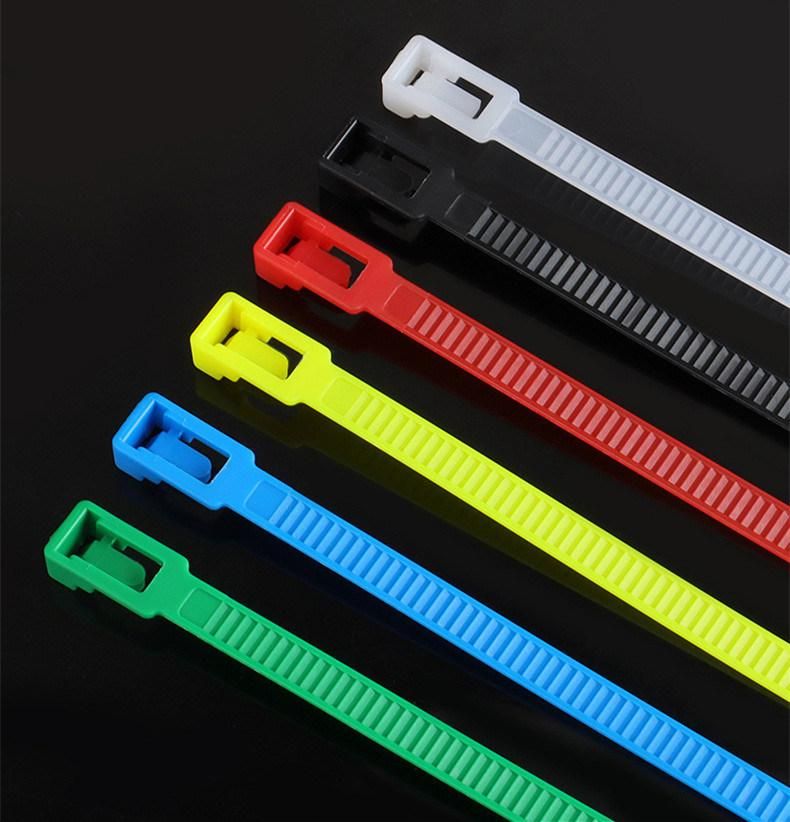 94V2 100PCS/Bag Releasble Nylon Cable Tie with ISO
