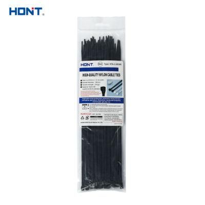 Manufacturer Good Quality Hta-4.8*370 Nylon Cable Tie with SGS