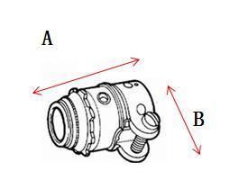 Flexibel Conduit Fittings of Squeeze Connector 90 Degree Angle /Straight Type