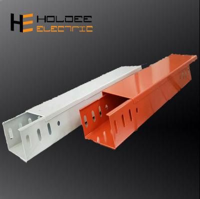 Easy Installation Heavy Weight Epoxy Coated Cable Trunking