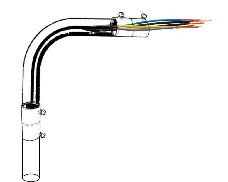 UL Listed Electrical 90 Degree EMT Conduit Elbow