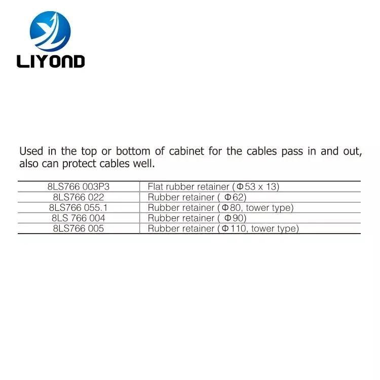 Rubber Cable Seal Protector Ring Tower Seal Shaped Wire Wiring for Switchgear