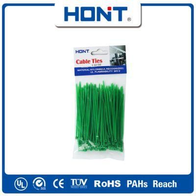 Packing 2.5*100, 2.5*150, 3.6*200, 3.6*300 Self Locking Nylon Cable Tie in Polybag