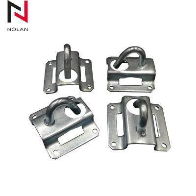 Yk-Ok-01 Stainless Steel and Galvanized Clamp Outdoor Fiber Optic Cable Suspension Clamp FTTH Cable Clamp