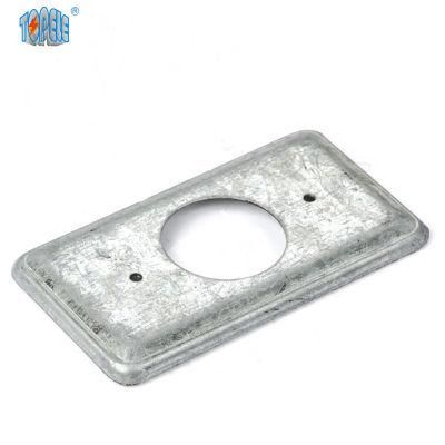 Electrical Conduit Galvanized Steel Retangular Box Cover