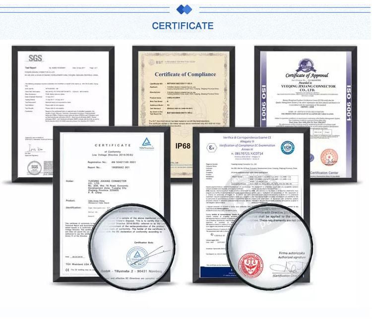 Free Samples Provided, CE/RoHS Approved, IP68 Waterproof Standard Pg Type Nylon Cable Glands