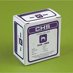 Chs Top Brand 3mm Circle PE Cable Clips Nail Clips