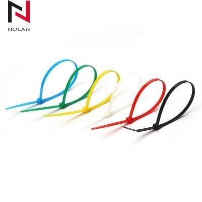 Multi Color UV Resistant Nylon 66 Self-Locking Flexible Cable Ties Nylon Plastic Zip Ties