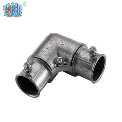 EMT to EMT 90 Degree Capped Corner Coupling