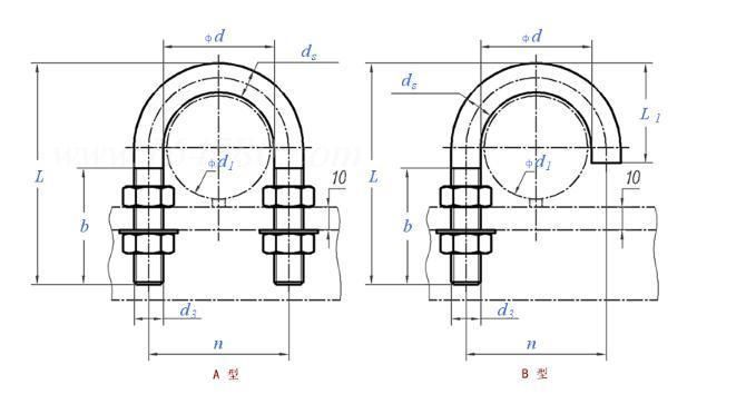 Electro-Galvanized Stainless Steel U Nuts Bolts Stainless Steel Bolts