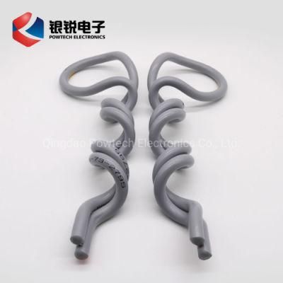 Plastic Insulator Tie Double Angle Side Tie