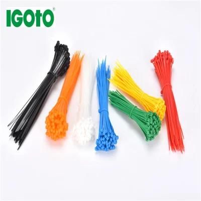 Colorful Cheap Price China PA66 PA6 Nylon Plastic Self Locking Cable Zip Tie Warp Ties