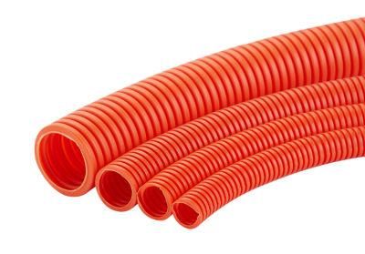 China Black 20mm Accessories PVC Electrical Conduit Electrical Corrugated Flexible Pipe Hose