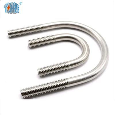 Stainless Steel 304/316 Carbon Steel Square U Bolts/U-Bolt