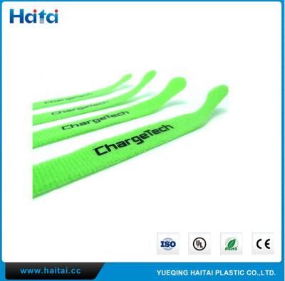 Hook &amp; Loop Cable Tie with label Printing