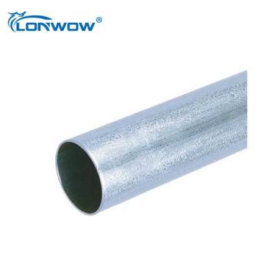 Hot Dipped Galvanized Surface Smooth Metal EMT Conduit Steel Pipe
