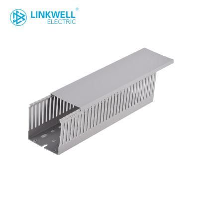 Wholesale Price 100X100 Cable Trunk PVC Trunking Open Slot Wire Duct