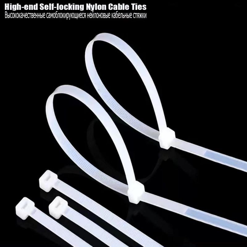 8X500mm 19.7inches UV-Anti Self-Locking Nylon66 Cable Ties
