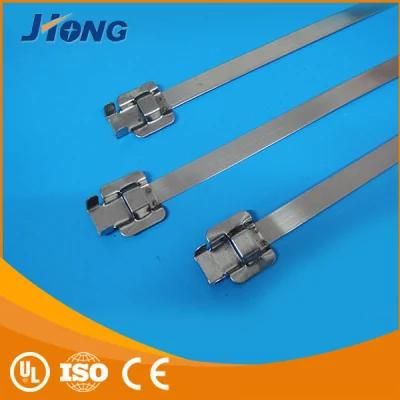 Naked Releaseable Type Sprayed Stainless Steel Cable Tie
