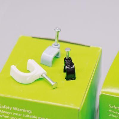 CE Approved Cable Fixed Organizer Hanger Telecom Equipment Nail Clip with Good Price