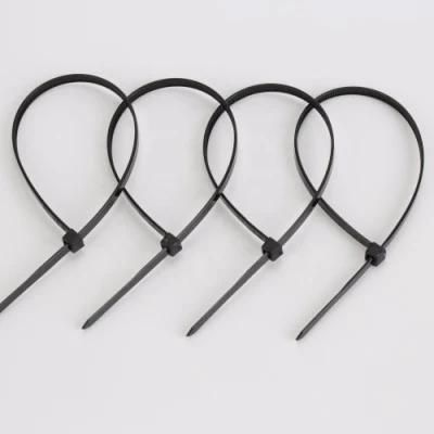 4.8*500 mm Flame-Retarded Plastic Tie Straps Standard Self Locking Type Nylon 66 Cable Ties