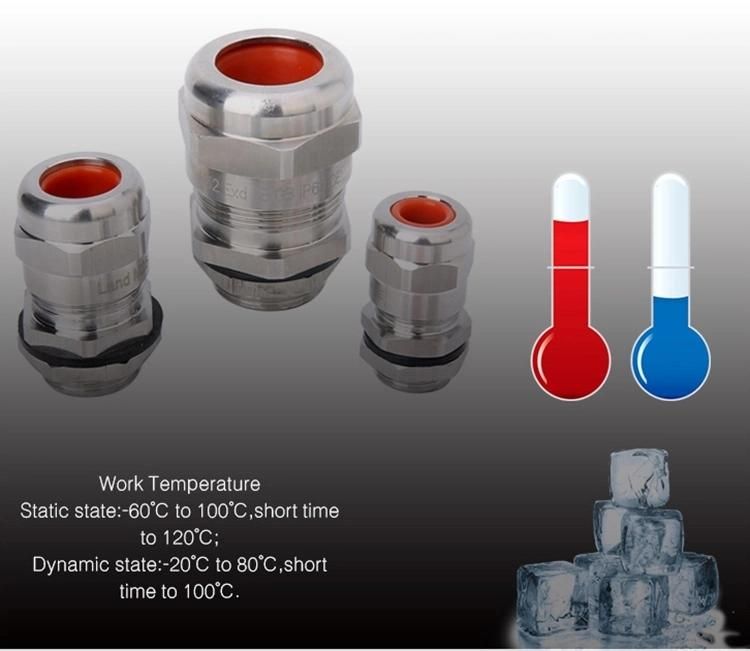 Simple Ex D Cable Gland, Single Compression Cable Gland