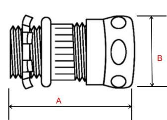 EMT Connector Compression Type with Throat