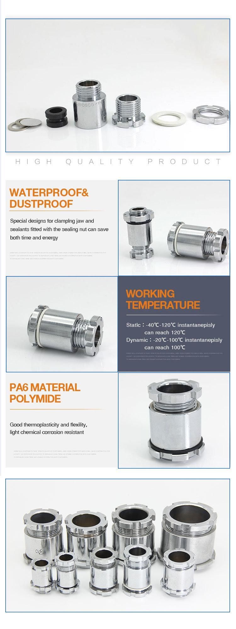 M25*1.5 Marine Cable Gland A2f Metal Gland