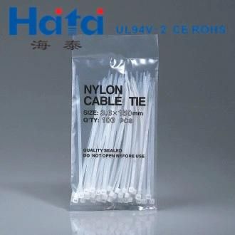 Free Sample 3*100mm Self-Locking Nylon66 Cable Tie China Multi Sizes Plastic Zip Tie