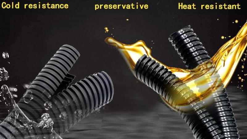 PA Slit Cable Protection Conduits for Equipment Wire Protection