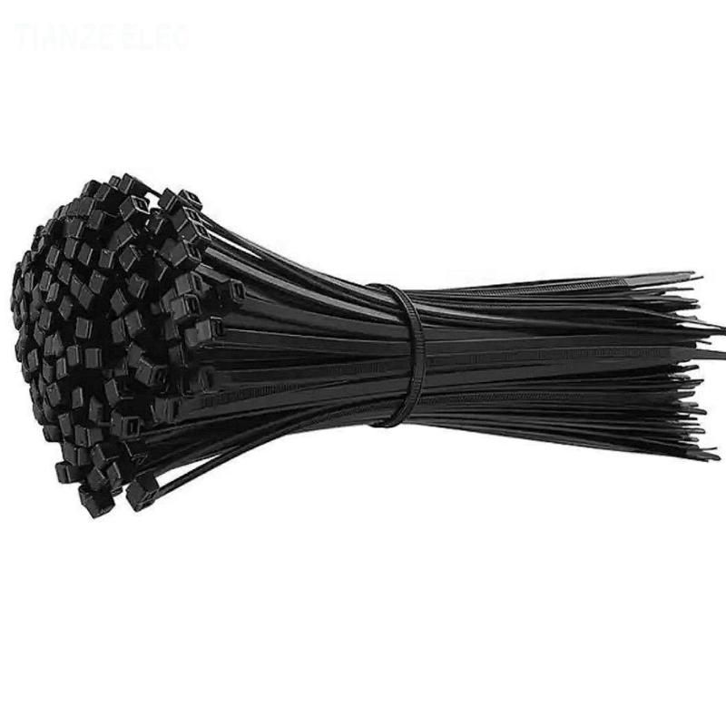 Black Self-Locking Nylon Cable Ties