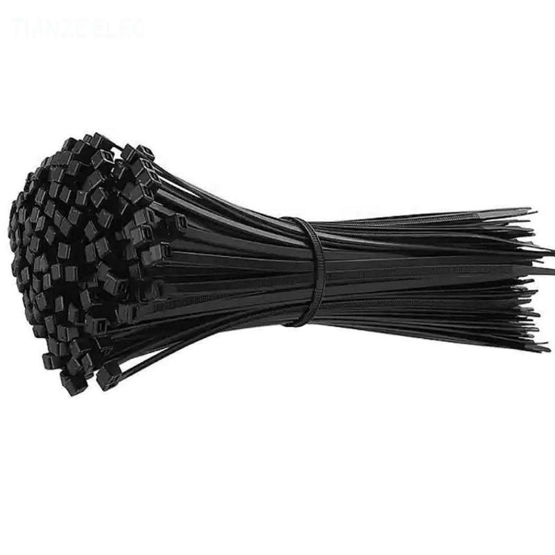 Black Self-Locking Nylon Cable Ties