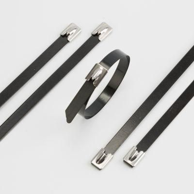 Polyester Coating Stainless Steel Cable Ties