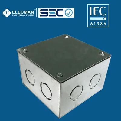 IEC Steel Electrical Junction Box Chuqui Box Metal Box Caja Metalica