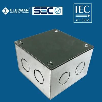 IEC Steel Electrical Junction Box Chuqui Box Metal Box Caja Metalica