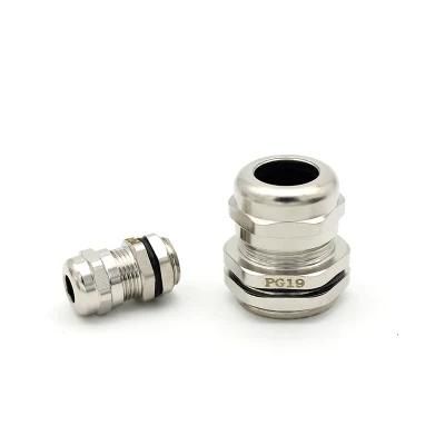 Stainless Steel/ Brass Waterproof Pg7 Pg9 Pg11 M12 M16 M20 Metal Cable Gland Pg19