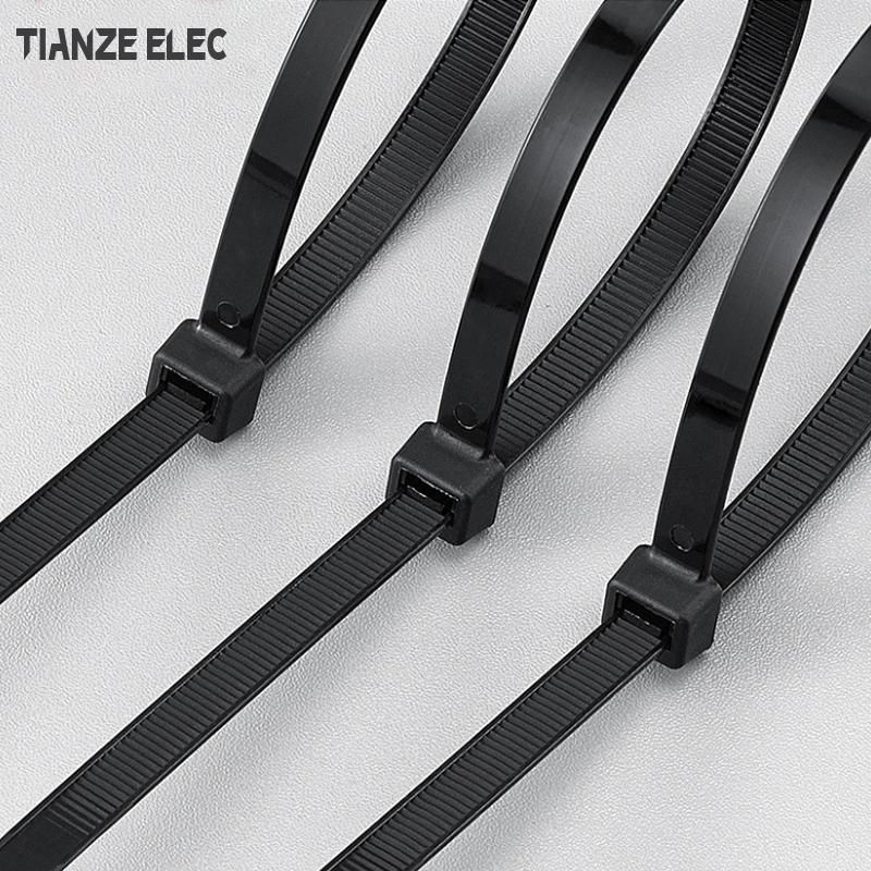 Black Self-Locking Nylon Cable Ties