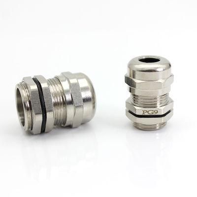 Waterproof Brass Nickel Plated Gland G1 1/2