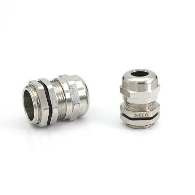 Electric Thread Metal Cable Gland M16 Best Waterproof Brass Gland