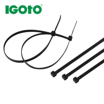 White Black UV Resistant Nylon 66 Cable Tie Clamps Factory