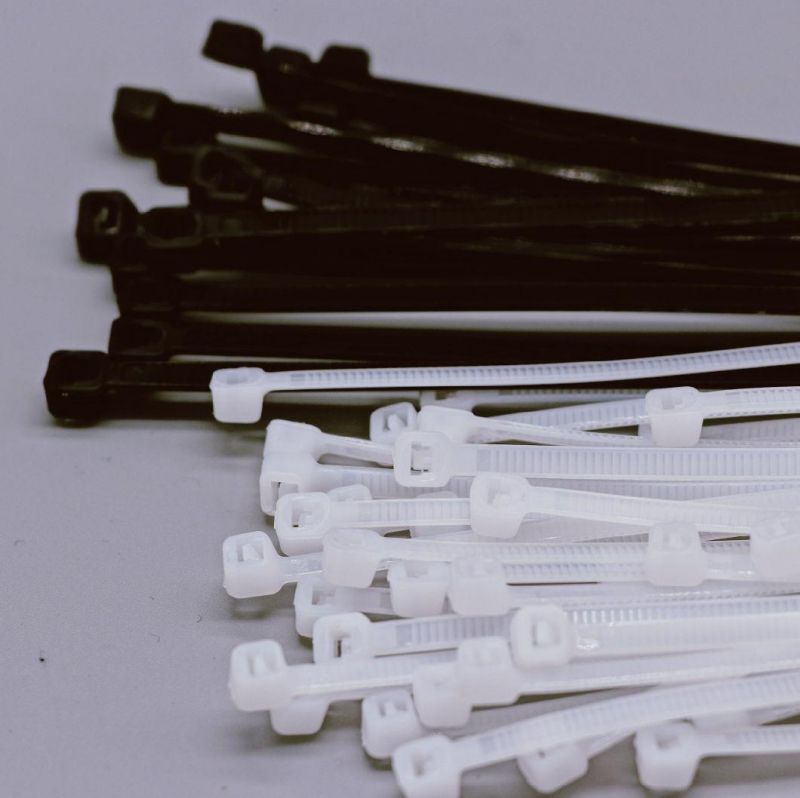 China Factory CE RoHS UL UV Self Locking Nylon66 PA66 Plastic Cable Zip Wraps Ties