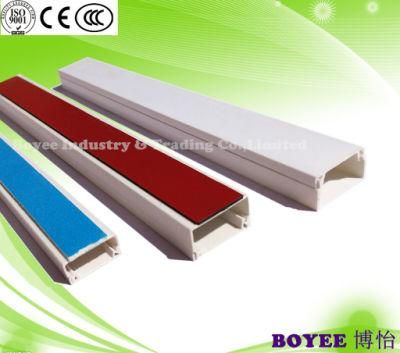 Self Adhesive PVC Wire Cable Duct Channel PVC Trunking