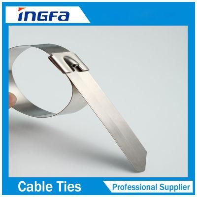 China Manufacture Acid Control Marine Ss Ball Lock Cable Tie