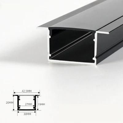 Linear Light Strip Profiles Strut Extrusion Aluminum Profile LED Extruded Aluminium Channel