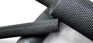 Heat Shrinkable Tube Woven Sleeveing Hoses Laser Cutting Cable Wire Protector