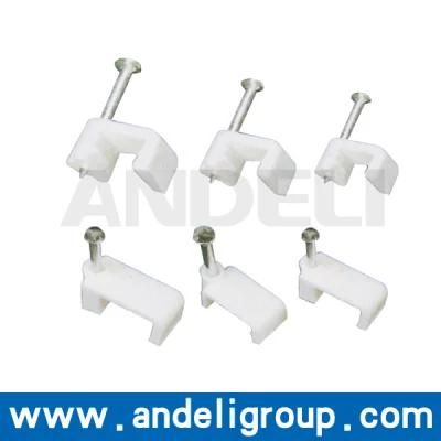 PE Flat Nail Clips Cable Clips (F)